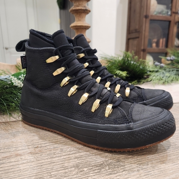Converse CTAS ll Counter Climate Waterproof Leather Boots Black M8/W9.5 Unisex main image 9